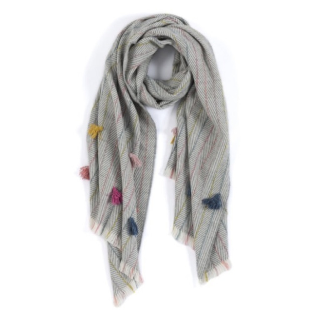 Shiraleah Marlowe Tassel Scarf/Wrap